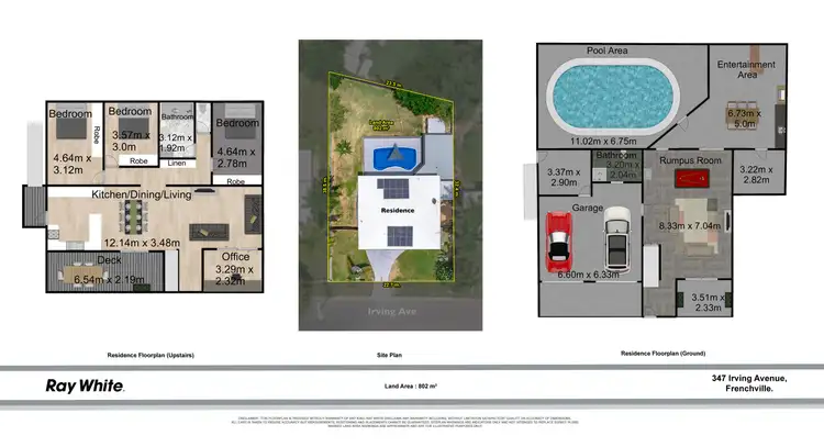 Floorplan of Homely house listing, 347 Irving Avenue, Frenchville QLD 4701