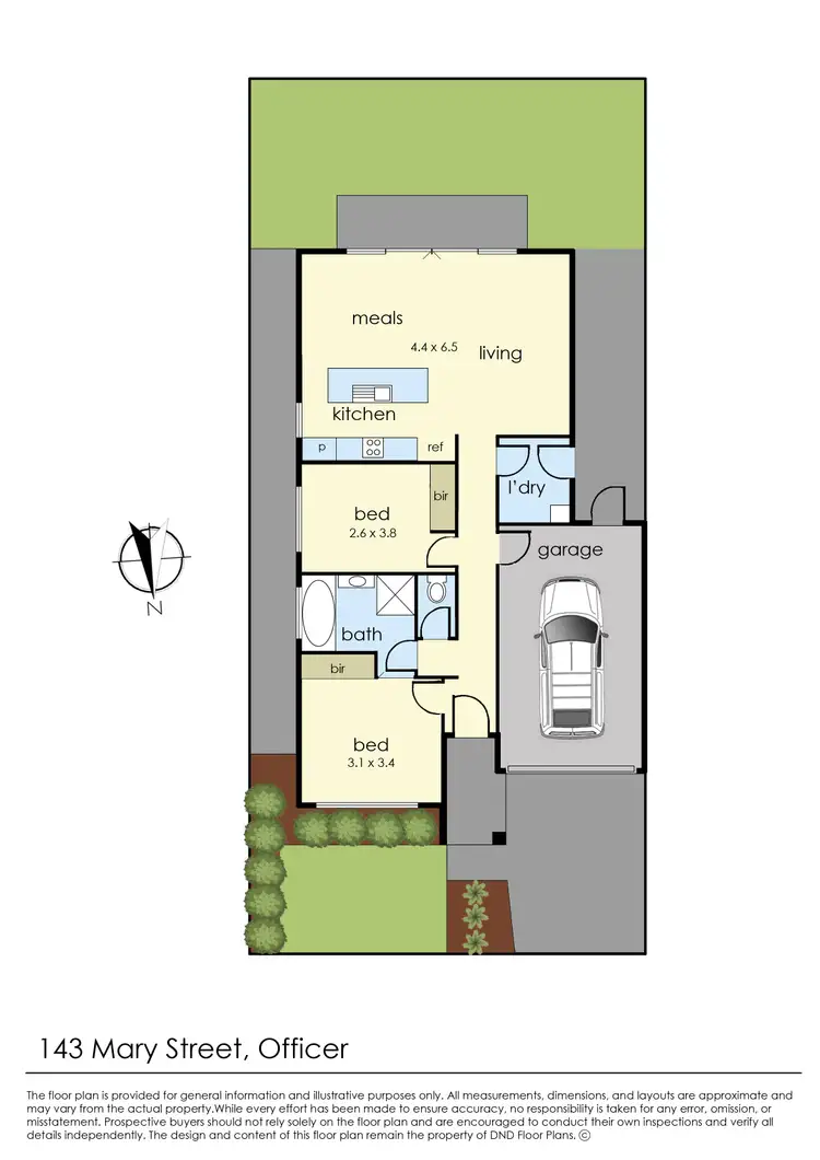 Floorplan of Homely house listing, 143 Mary Street, Officer VIC 3809
