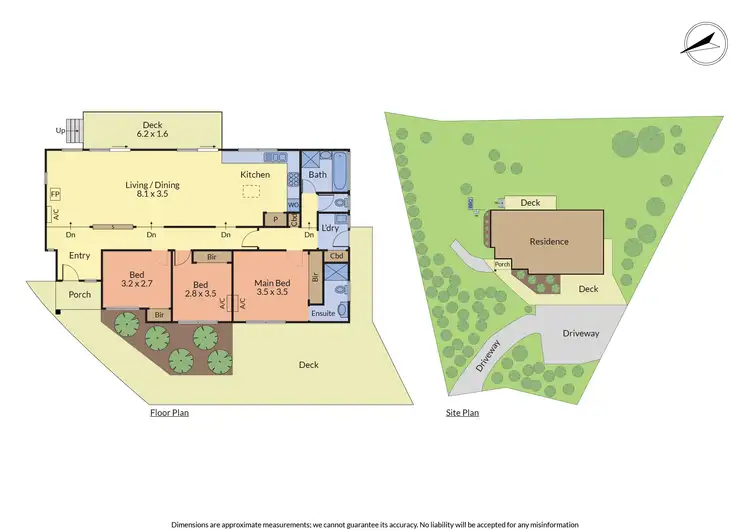 Floorplan of Homely house listing, 17 Ernest Road, Kalorama VIC 3766