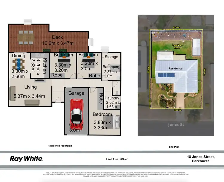 Floorplan of Homely house listing, 18 Jones Street, Parkhurst QLD 4702