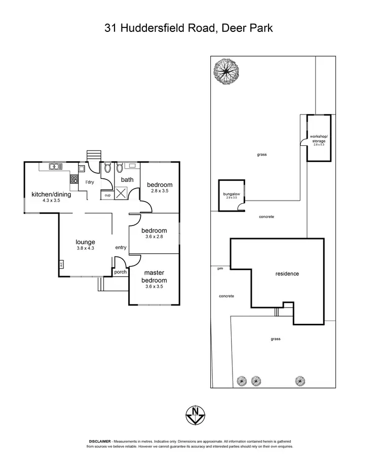 Floorplan of Homely house listing, 31 Huddersfield Road, Deer Park VIC 3023