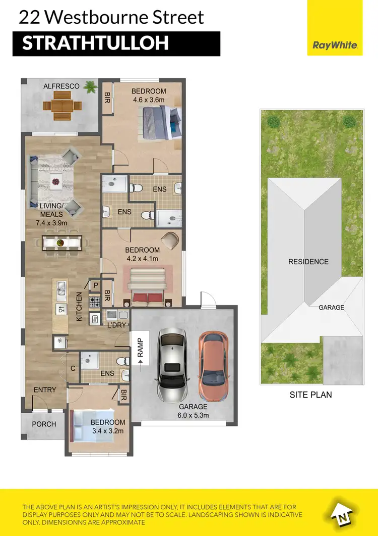 Floorplan of Homely house listing, 22 Westbourne Street, Strathtulloh VIC 3338