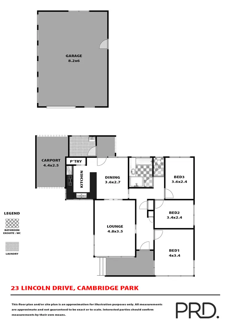Floorplan of Homely house listing, 23 Lincoln Drive, Cambridge Park NSW 2747