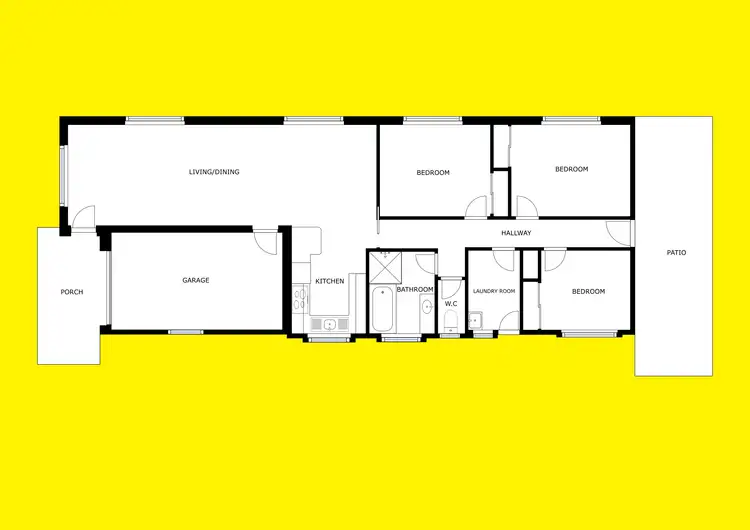 Floorplan of Homely house listing, 122 Thirteenth Street, Mildura VIC 3500