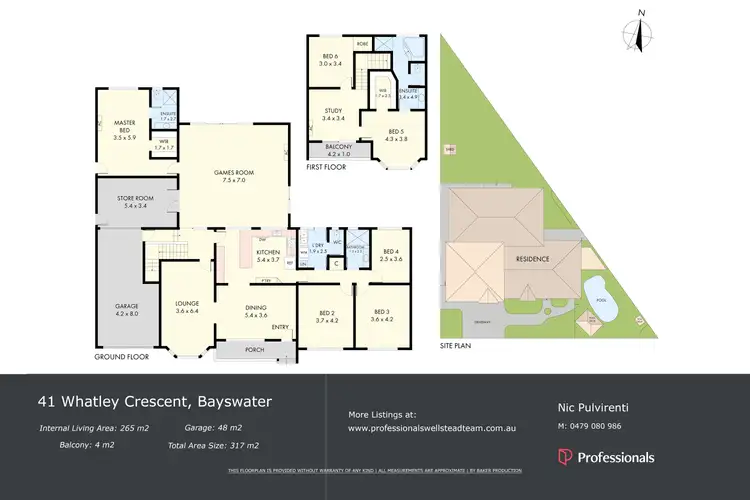 Floorplan of Homely house listing, 41 Wright Crescent, Bayswater WA 6053