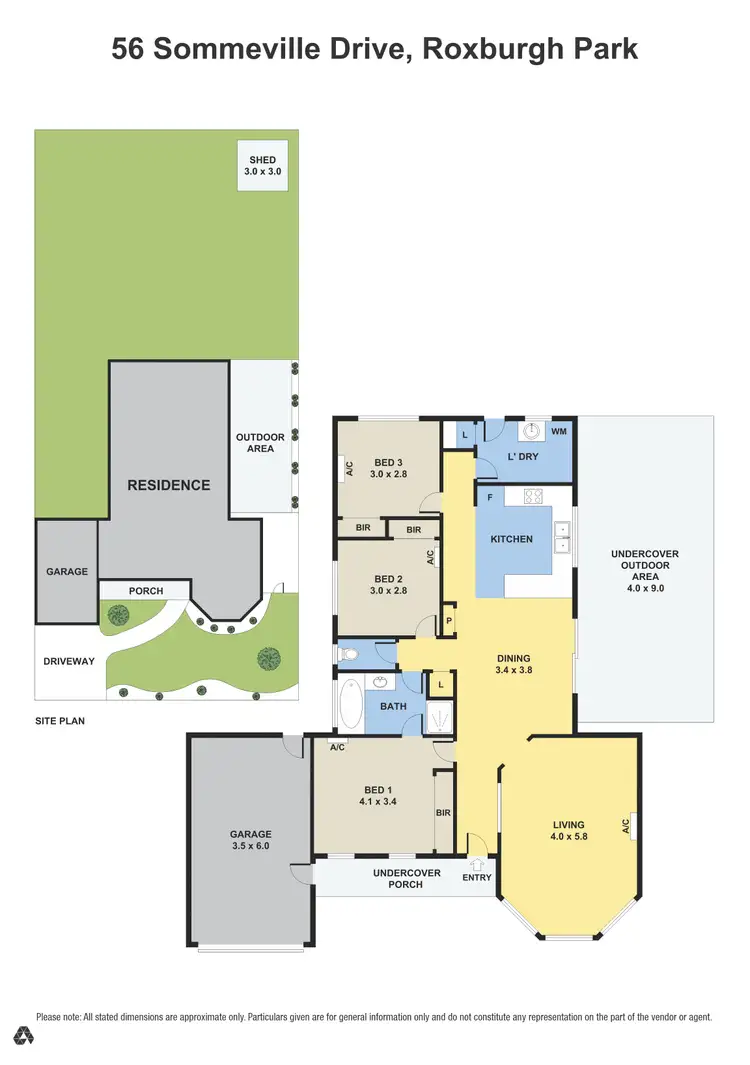 Floorplan of Homely house listing, 56 Sommeville Drive, Roxburgh Park VIC 3064