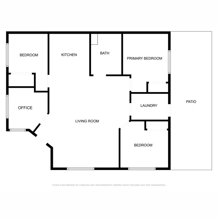 Floorplan of Homely unit listing, 6B Jacaranda Court, New Auckland QLD 4680