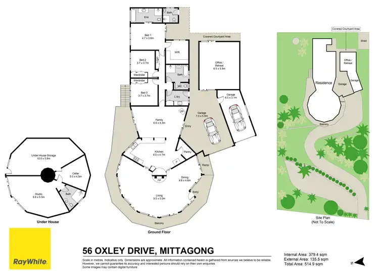 Floorplan of Homely house listing, 56 Oxley Drive, Mittagong NSW 2575