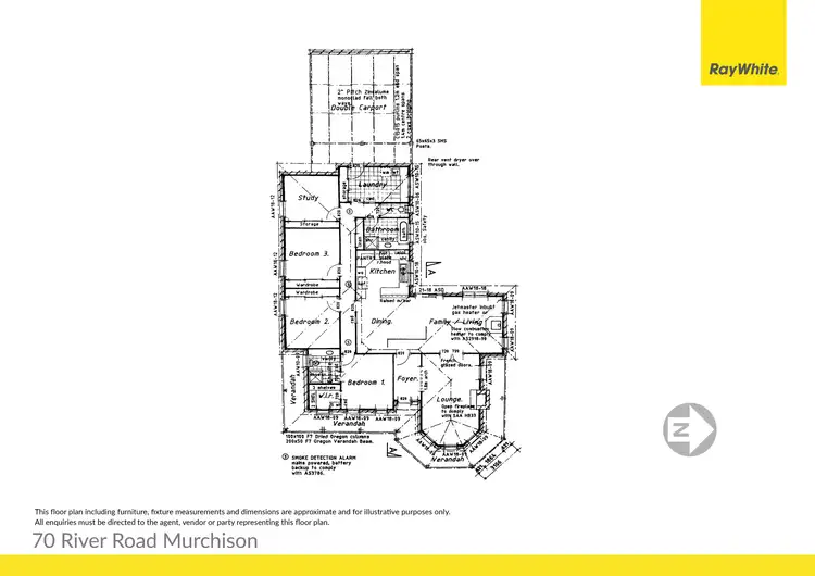 Floorplan of Homely house listing, 70 River Road, Murchison VIC 3610