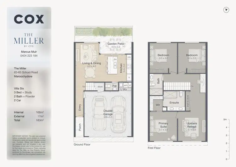 Floorplan of Homely house listing, 6/63 School Road, Maroochydore QLD 4558