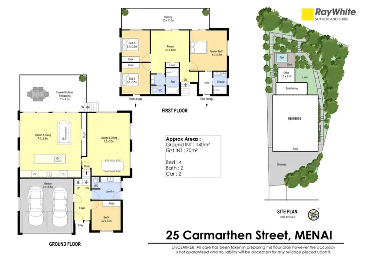 Floorplan of Homely house listing, 25 Carmarthen Street, Menai NSW 2234