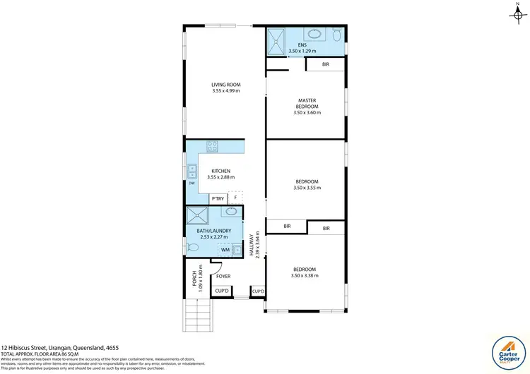 Floorplan of Homely house listing, 12 Hibiscus Street, Urangan QLD 4655