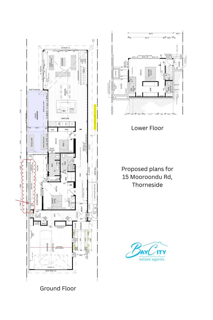 Floorplan of Homely land listing, 15 Mooroondu Road, Thorneside QLD 4158