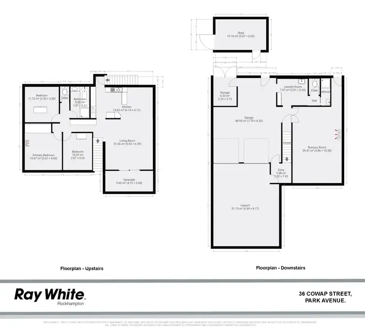 Floorplan of Homely house listing, 36 Cowap Street, Park Avenue QLD 4701