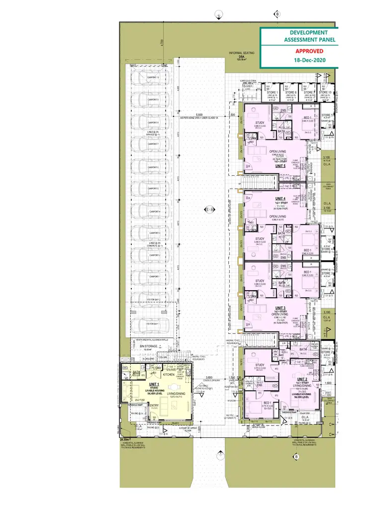 Floorplan of Homely apartment listing, 1/101 Hamilton Street, Cannington WA 6107