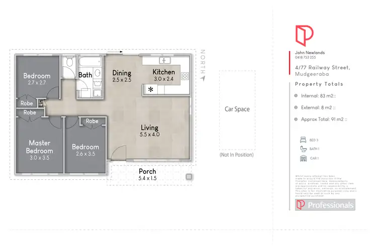 Floorplan of Homely villa listing, 4/77 Railway Street, Mudgeeraba QLD 4213