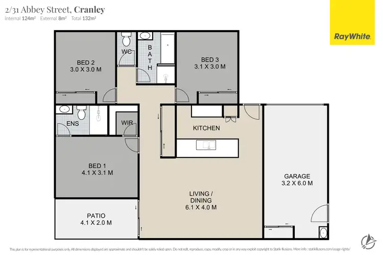 Floorplan of Homely unit listing, 2/31 Abbey Street, Cranley QLD 4350