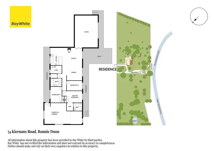 Floorplan of Homely other listing, 74 Kiernans Road, Bonnie Doon VIC 3720