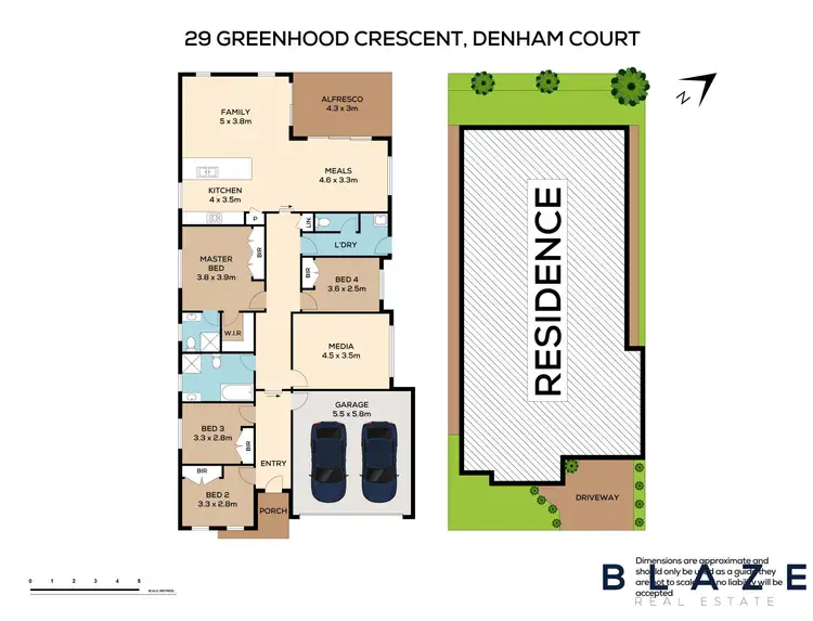 Floorplan of Homely house listing, 29 Greenhood Crescent, Denham Court NSW 2565
