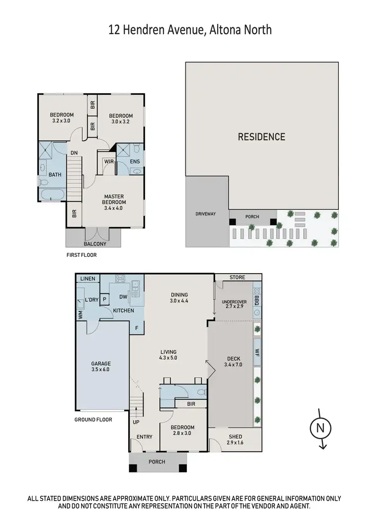 Floorplan of Homely house listing, 12 Hendren Avenue, Altona North VIC 3025