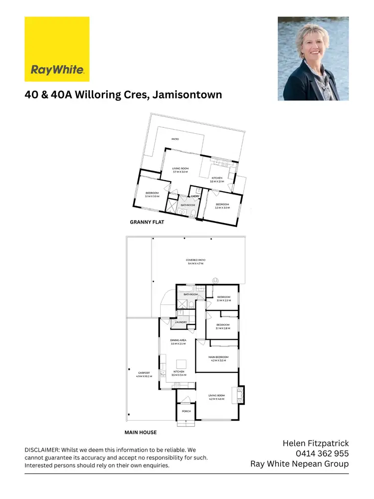 Floorplan of Homely house listing, 40 & 40a Willoring Crescent, Jamisontown NSW 2750
