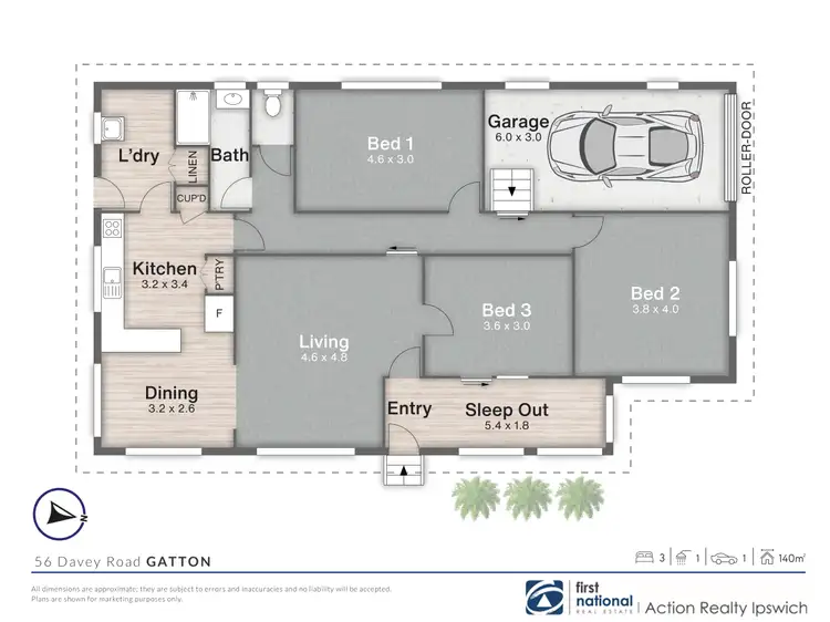 Floorplan of Homely house listing, 56 Davey Road, Gatton QLD 4343