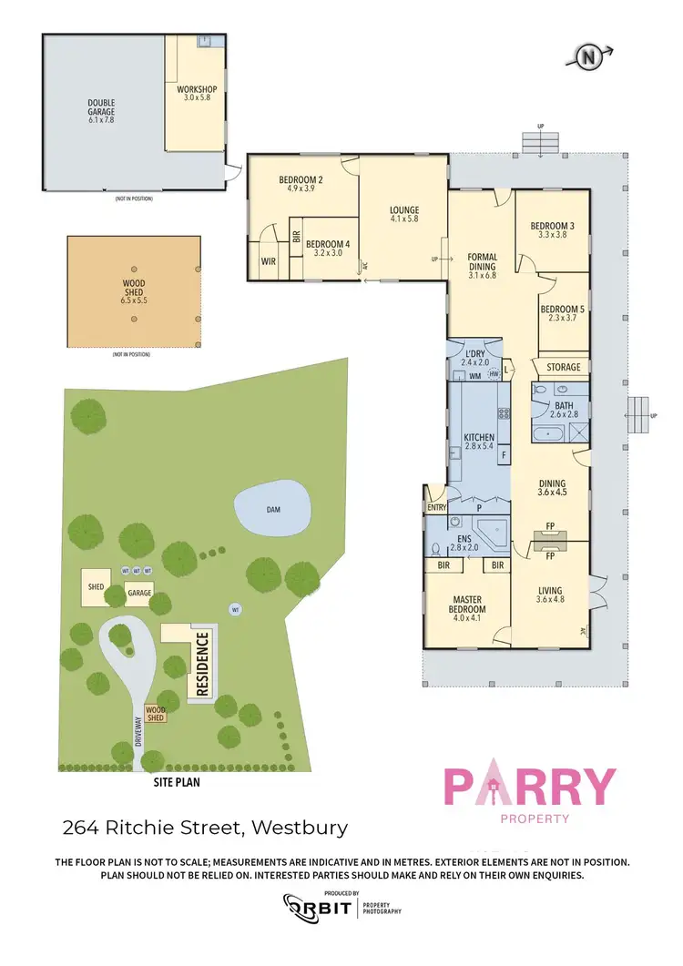 Floorplan of Homely house listing, 264 Ritchie Street, Westbury TAS 7303