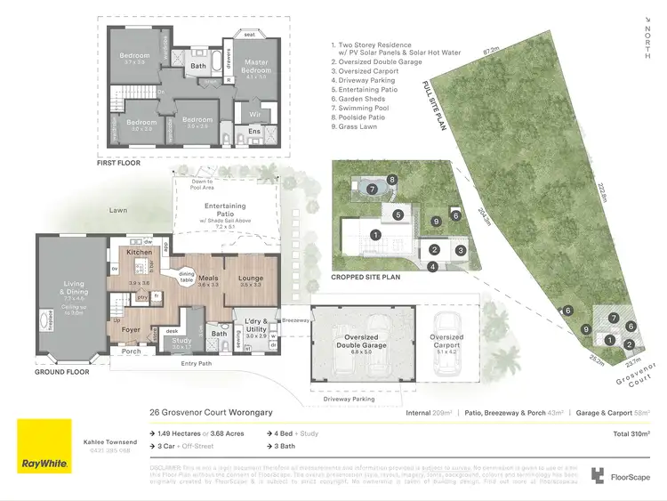 Floorplan of Homely rural property listing, 26 Grosvenor Court, Worongary QLD 4213