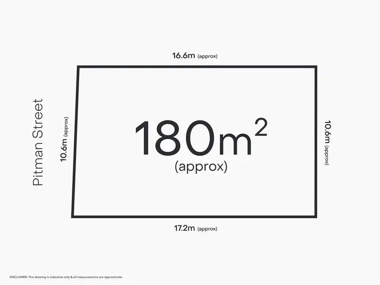 Floorplan of Homely land listing, 1A Pitman Street, Newcomb VIC 3219