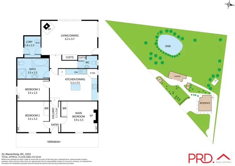 Floorplan of Homely house listing, 32 Warrenheip Road, Warrenheip VIC 3352