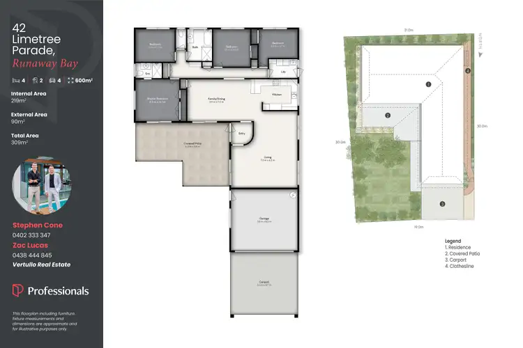 Floorplan of Homely house listing, 42 Limetree Parade, Runaway Bay QLD 4216