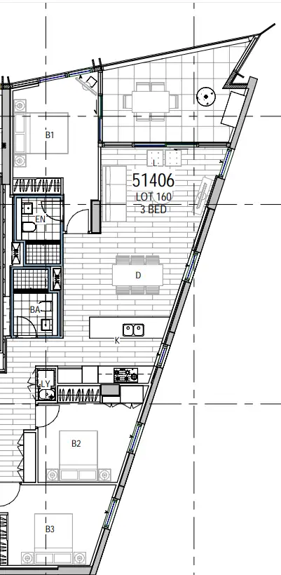 Floorplan of Homely apartment listing, 51406/2c Figtree Drive, Sydney Olympic Park NSW 2127