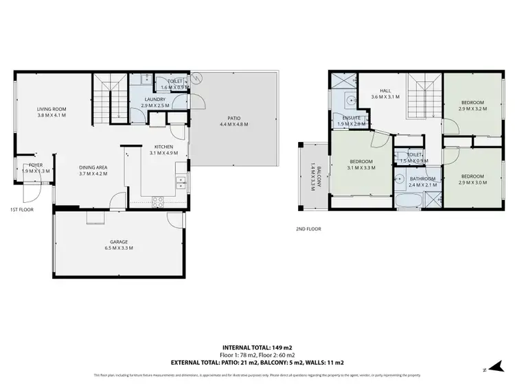 Floorplan of Homely townhouse listing, 52/116-128 Webster Road, Deception Bay QLD 4508