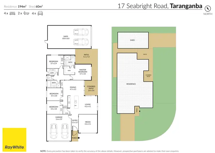 Floorplan of Homely house listing, 17 Seabright Road, Taranganba QLD 4703