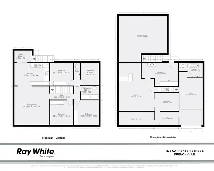 Floorplan of Homely house listing, 238 Carpenter Street, Frenchville QLD 4701