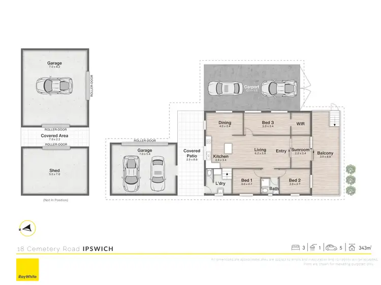 Floorplan of Homely house listing, 18 Cemetery Road, Ipswich QLD 4305