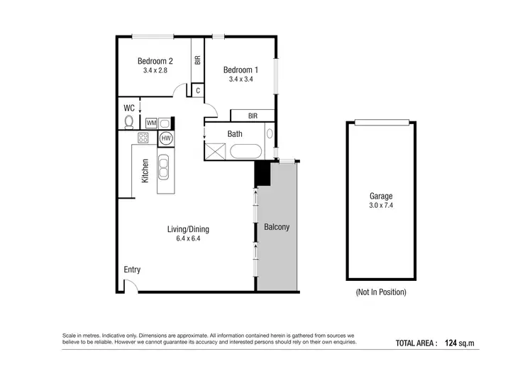 Floorplan of Homely apartment listing, 40/319 Angus Smith Drive, Douglas QLD 4814