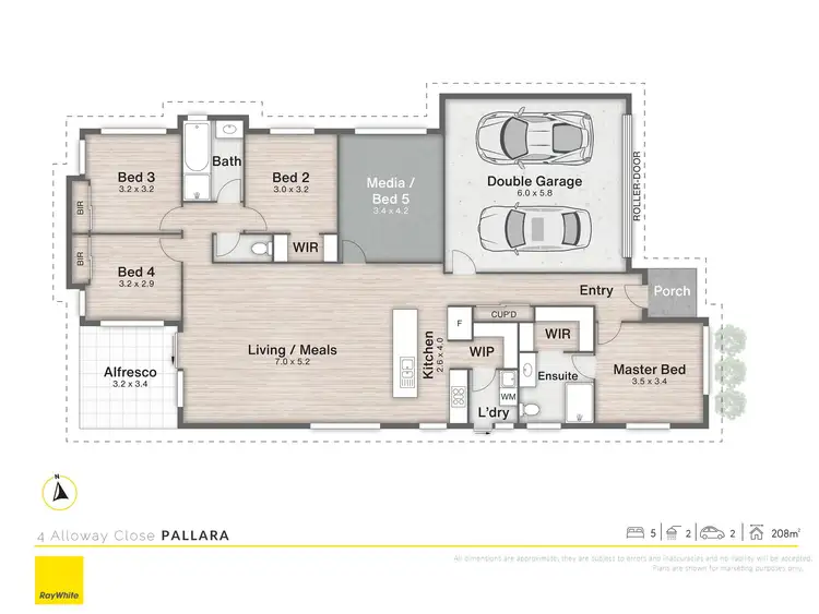 Floorplan of Homely house listing, 4 Alloway Close, Pallara QLD 4110
