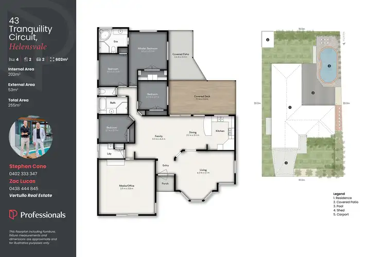 Floorplan of Homely house listing, 43 Tranquility Circuit, Helensvale QLD 4212