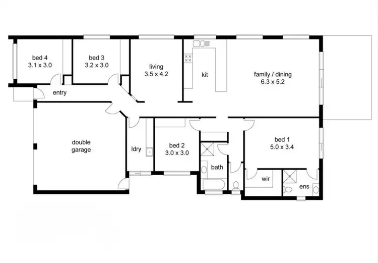 Floorplan of Homely house listing, 30 Hazelwood Court, Flinders View QLD 4305