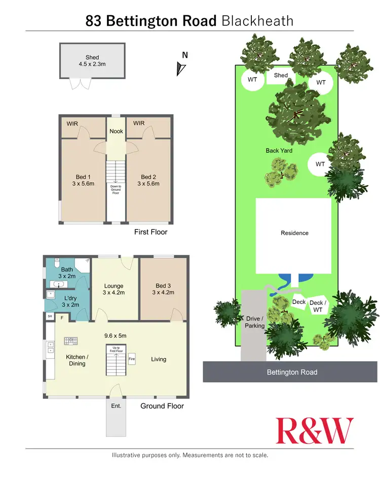 Floorplan of Homely house listing, 83 Bettington Road, Blackheath NSW 2785