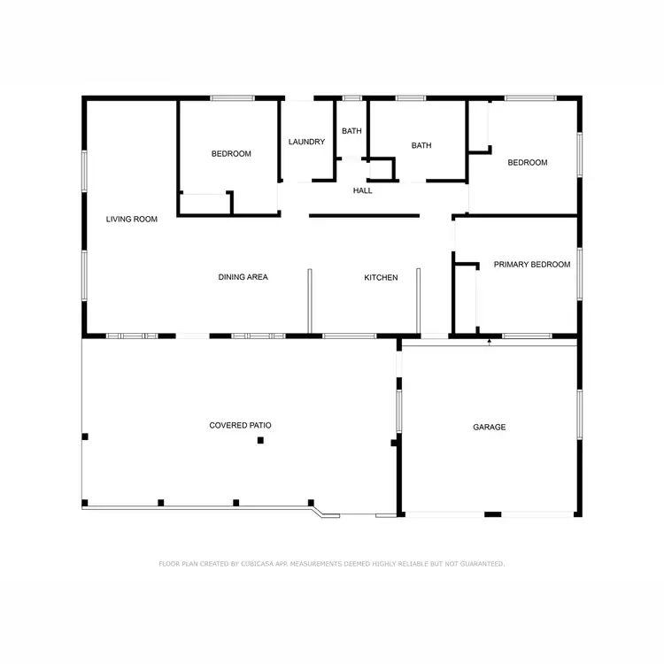 Floorplan of Homely house listing, 4 Croydon Close, Telina QLD 4680