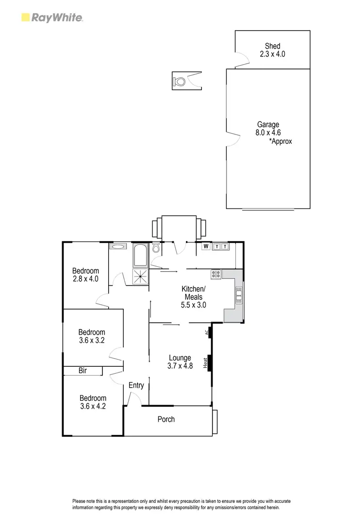 Floorplan of Homely house listing, 27 Partridge Street, Lalor VIC 3075
