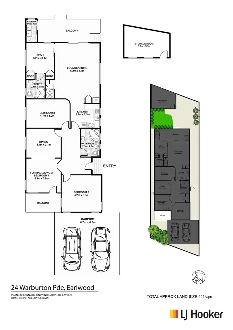 Floorplan of Homely house listing, 24 Warburton Parade, Earlwood NSW 2206