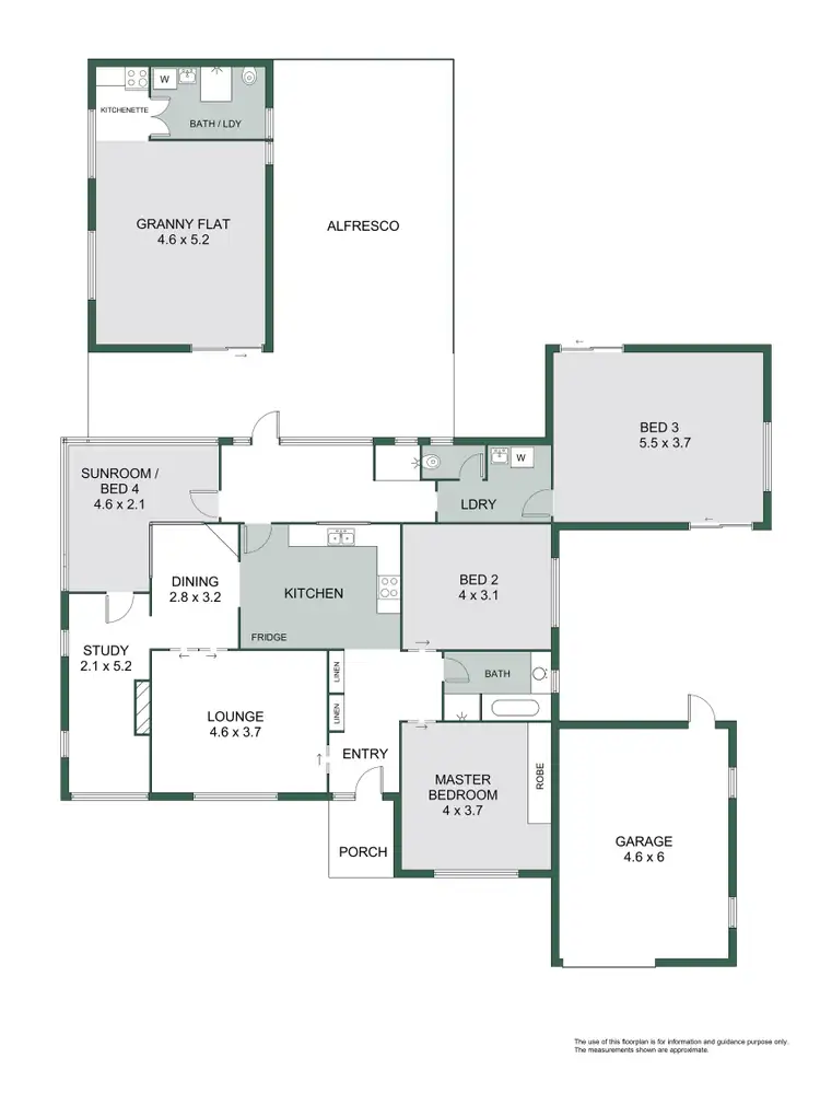 Floorplan of Homely house listing, 11 Broad Street, Kensington WA 6151
