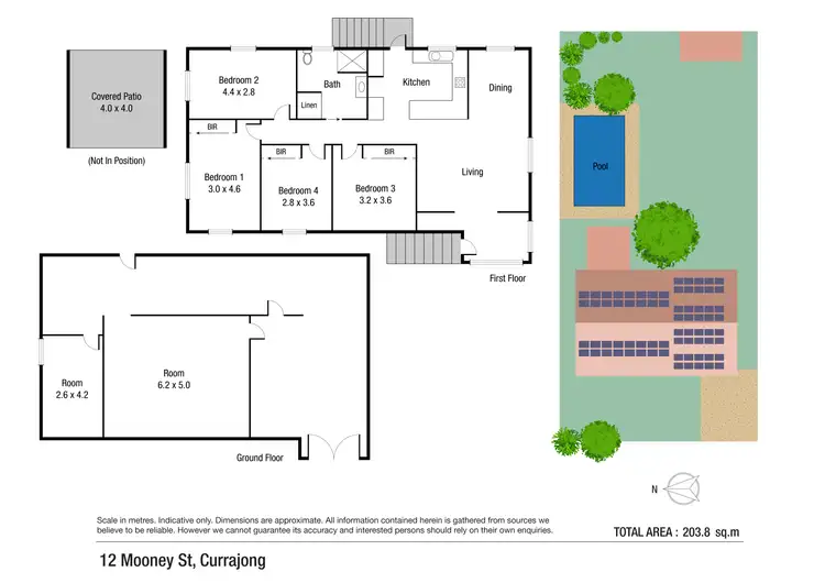 Floorplan of Homely house listing, 12 Mooney Street, Currajong QLD 4812