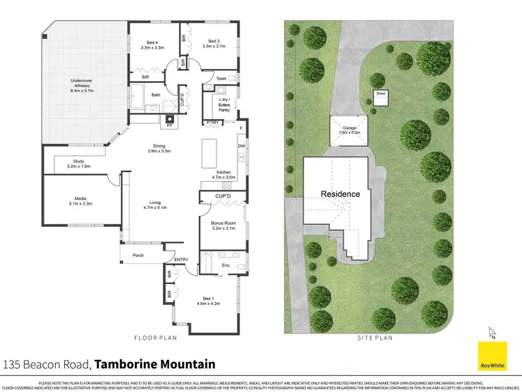 Floorplan of Homely house listing, 135 Beacon Road, Tamborine Mountain QLD 4272