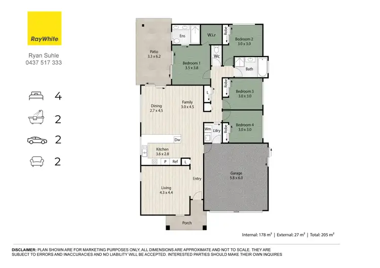 Floorplan of Homely house listing, 20 Watervale Street, Mango Hill QLD 4509