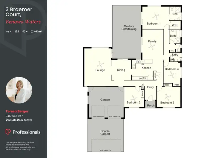 Floorplan of Homely house listing, 3 Braemer Court, Benowa Waters QLD 4217