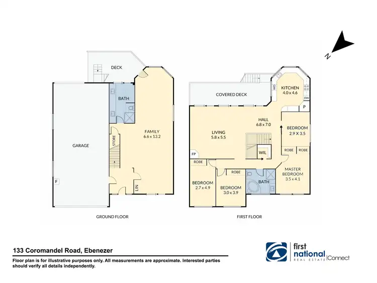 Floorplan of Homely house listing, 133 Coromandel Rd, Ebenezer NSW 2756